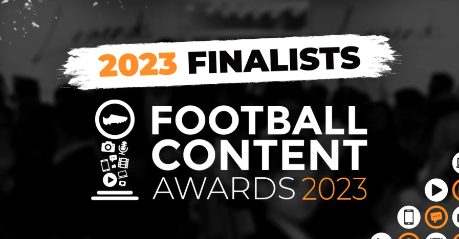 SUPPORT SPORT SOCIAL PODCASTS AT THE FOOTBALL CONTENT AWARDS 2023