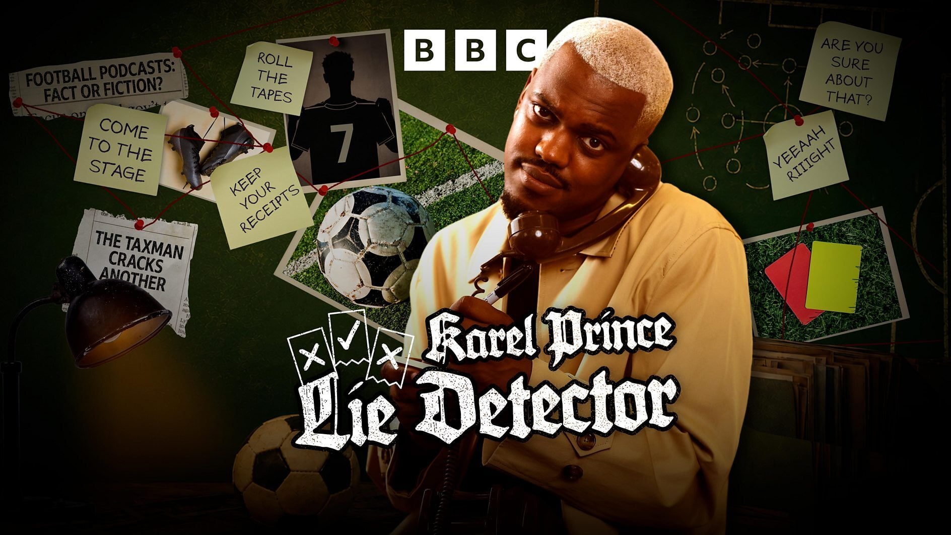 KAREL PRINCE: LIE DETECTOR LAUNCHES ON BBC SOUNDS, PRODUCED BY SPORT SOCIAL STUDIOS